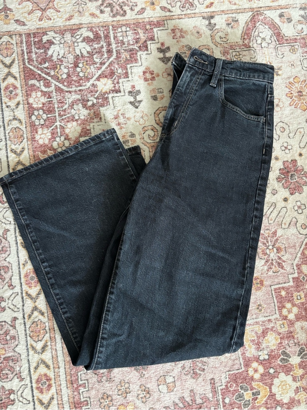 Universal Thread Women's Black Wide Leg Jeans